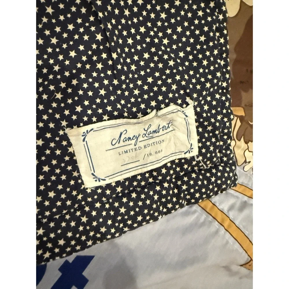 Nancy Lambert UNITED WE STAND Quilt Limited Edition Patriotic Eagle Armed Forces